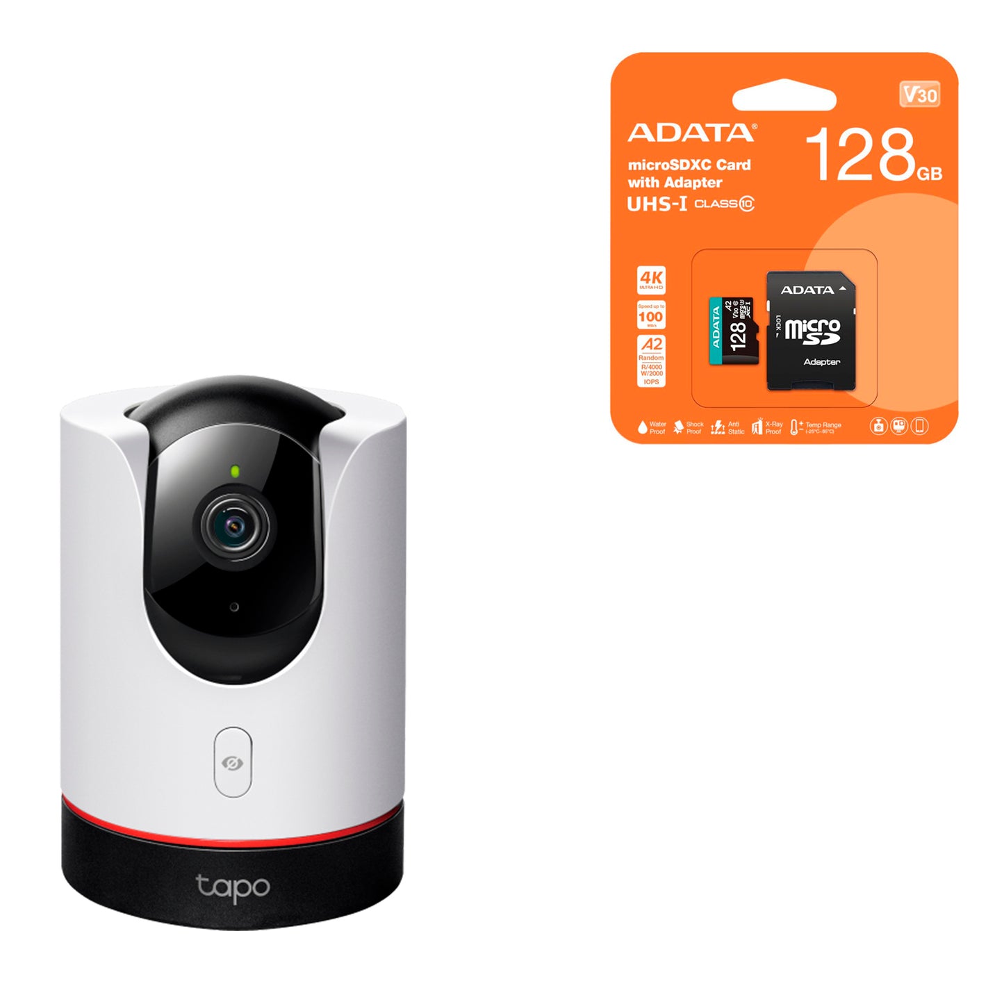 Tapo C225 Camara De Seguridad Visión Nocturna TP-Link +128GB