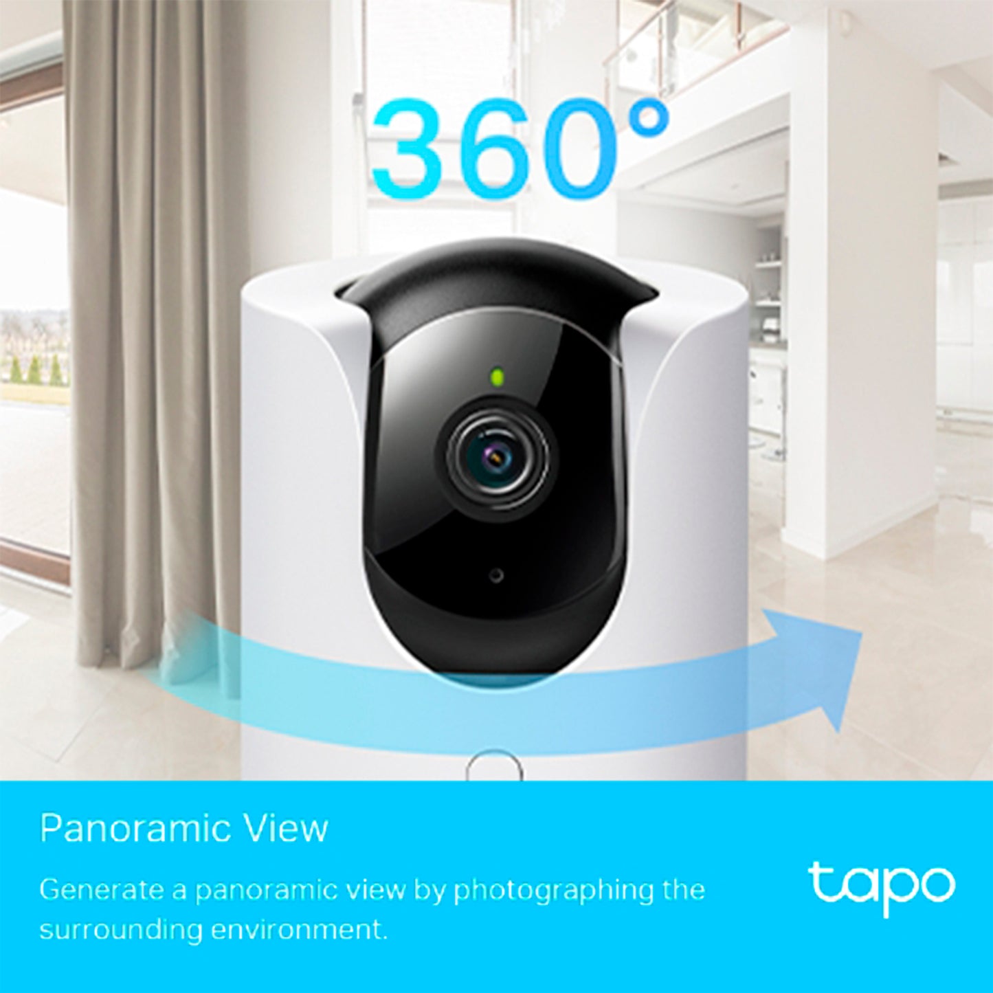 Tapo C225 Camara De Seguridad Visión Nocturna TP-Link +128GB