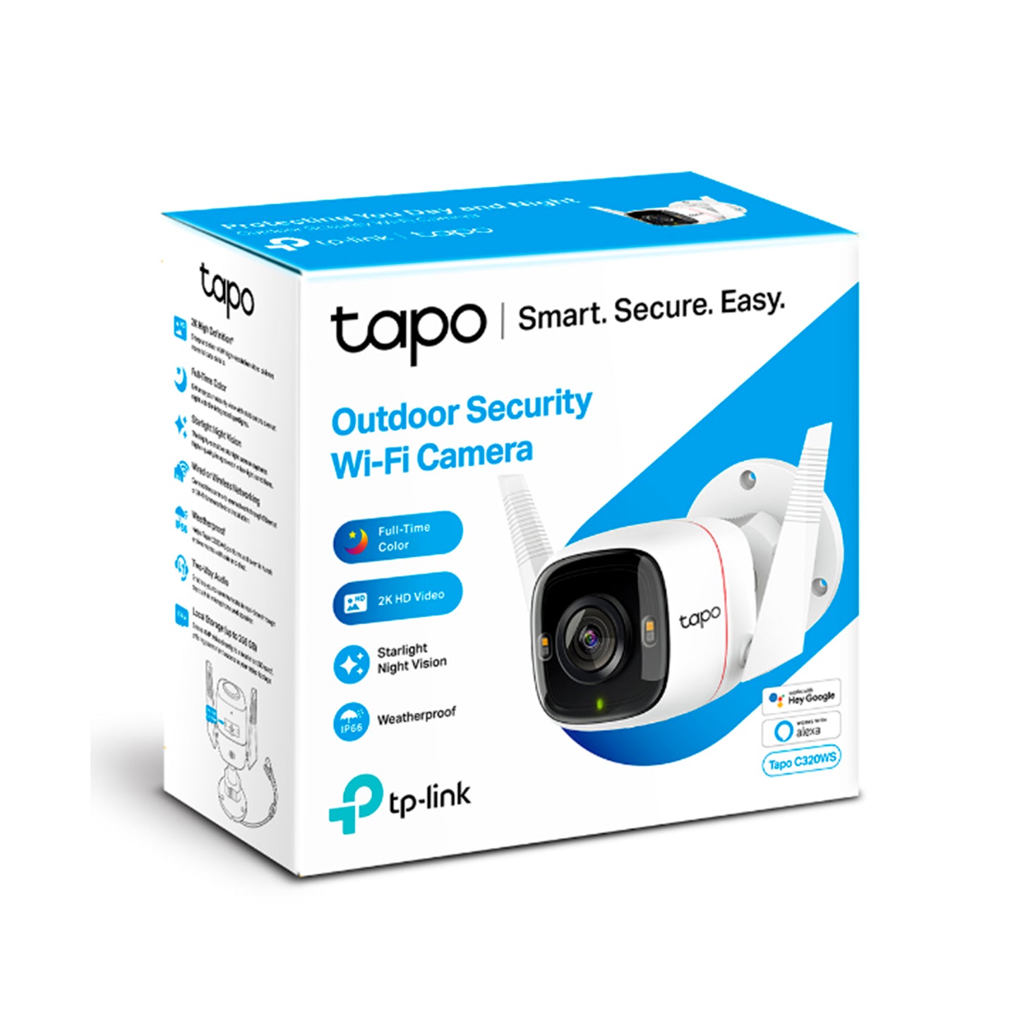 Cámara Tapo C320 Vigilancia Exteriores Wi-fi Tp-LiNK +128GB