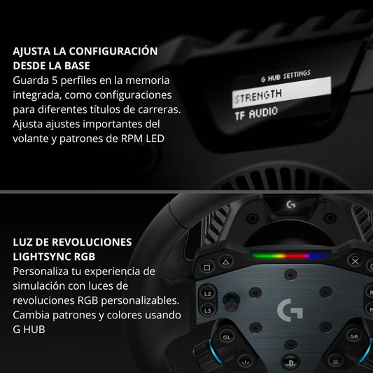 Timon y pedales Logitech RS50 System Pc Playstation Xbox