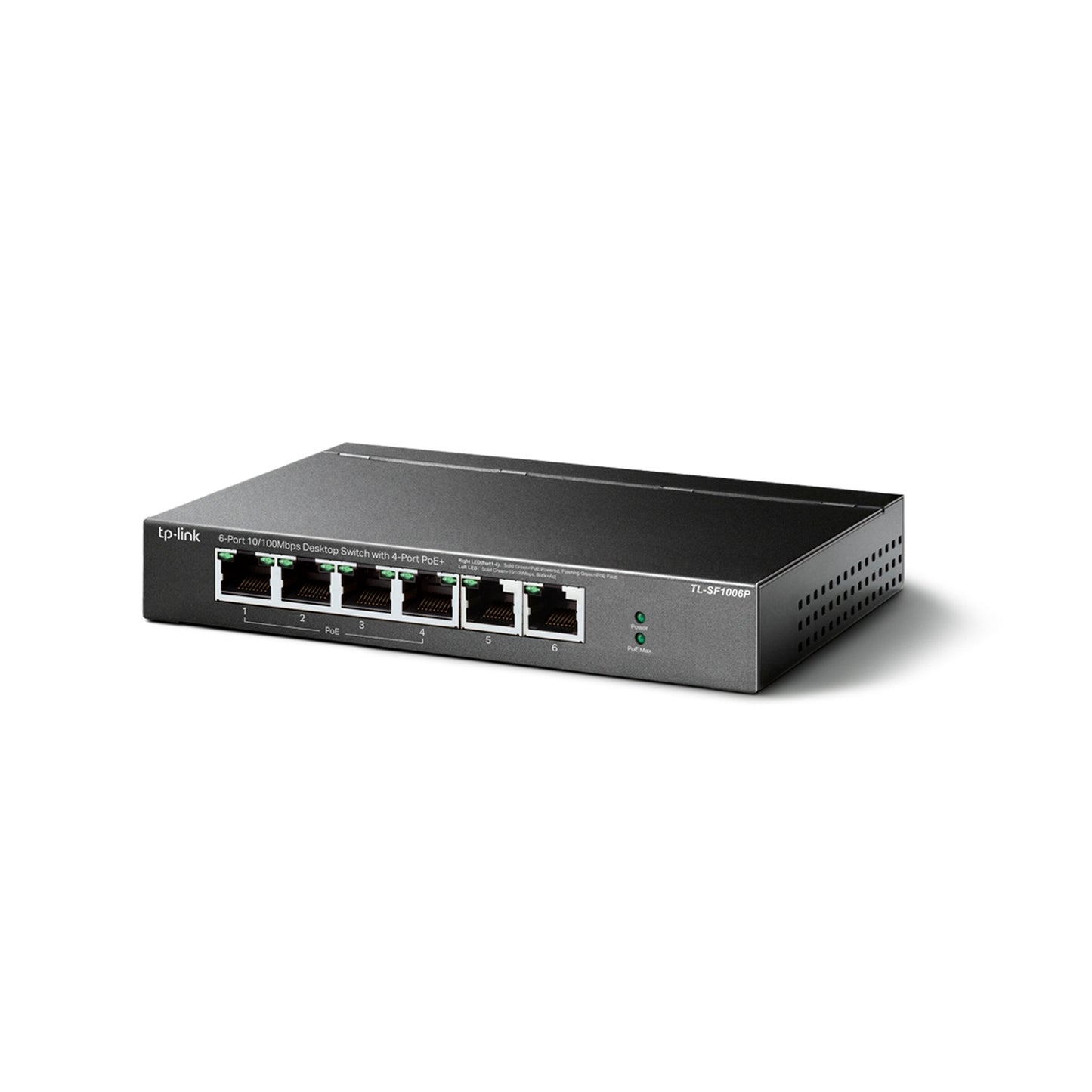 SWITCH TP LINK TL-SF1006P POE 6 PUERTOS 10/100 MBPS