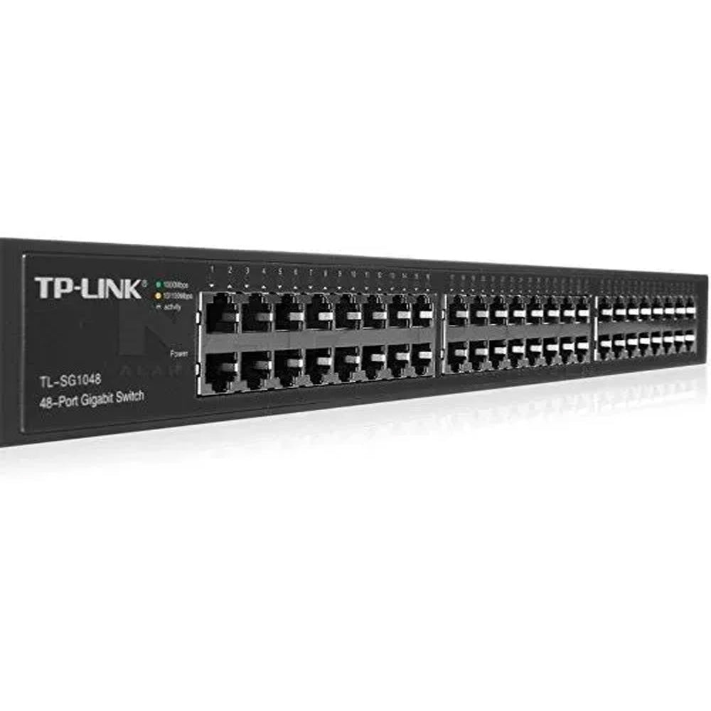 Switch Gigabit Tp-link 48 Puertos 10/100/1000mbps Tl-sg1048
