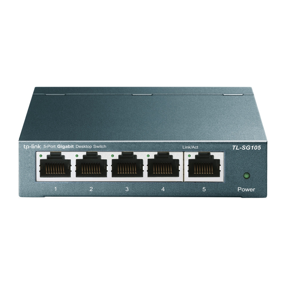 Switch Tp-link Tl-sg105 10/100/1000 Mbps 5 Puertos