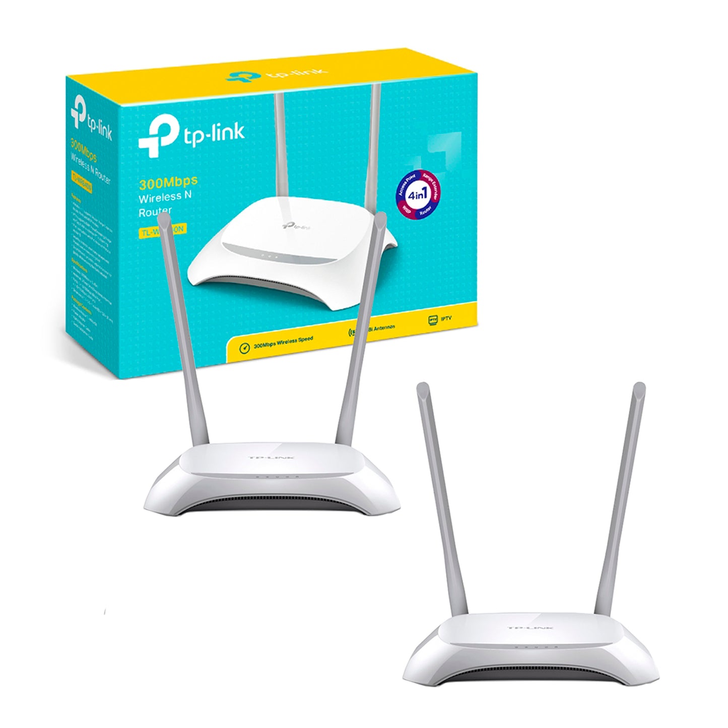 Router Tp-link Tl-WR840N 300mbps Inalámbrico x 2 unidades