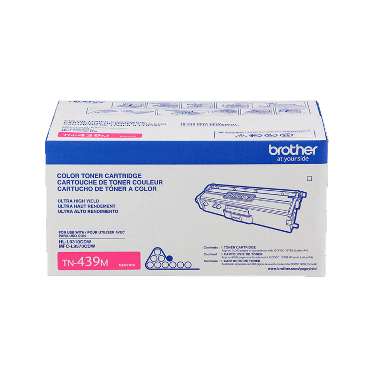 Toner Ultra-High Brother TN439M - Magenta