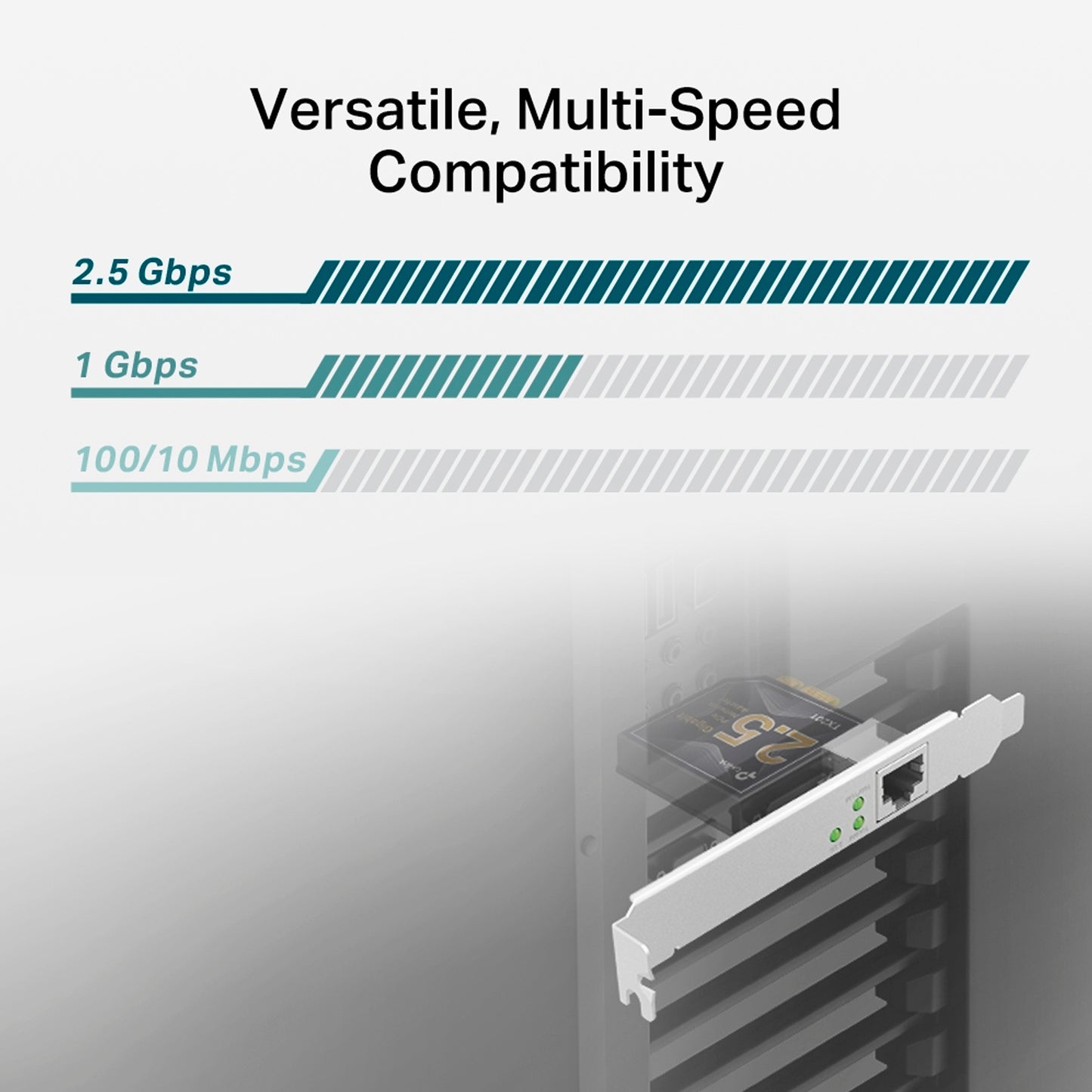 Adaptador De Red PCIe TP-LINK TX201 Ethernet 2.5 Gigabits