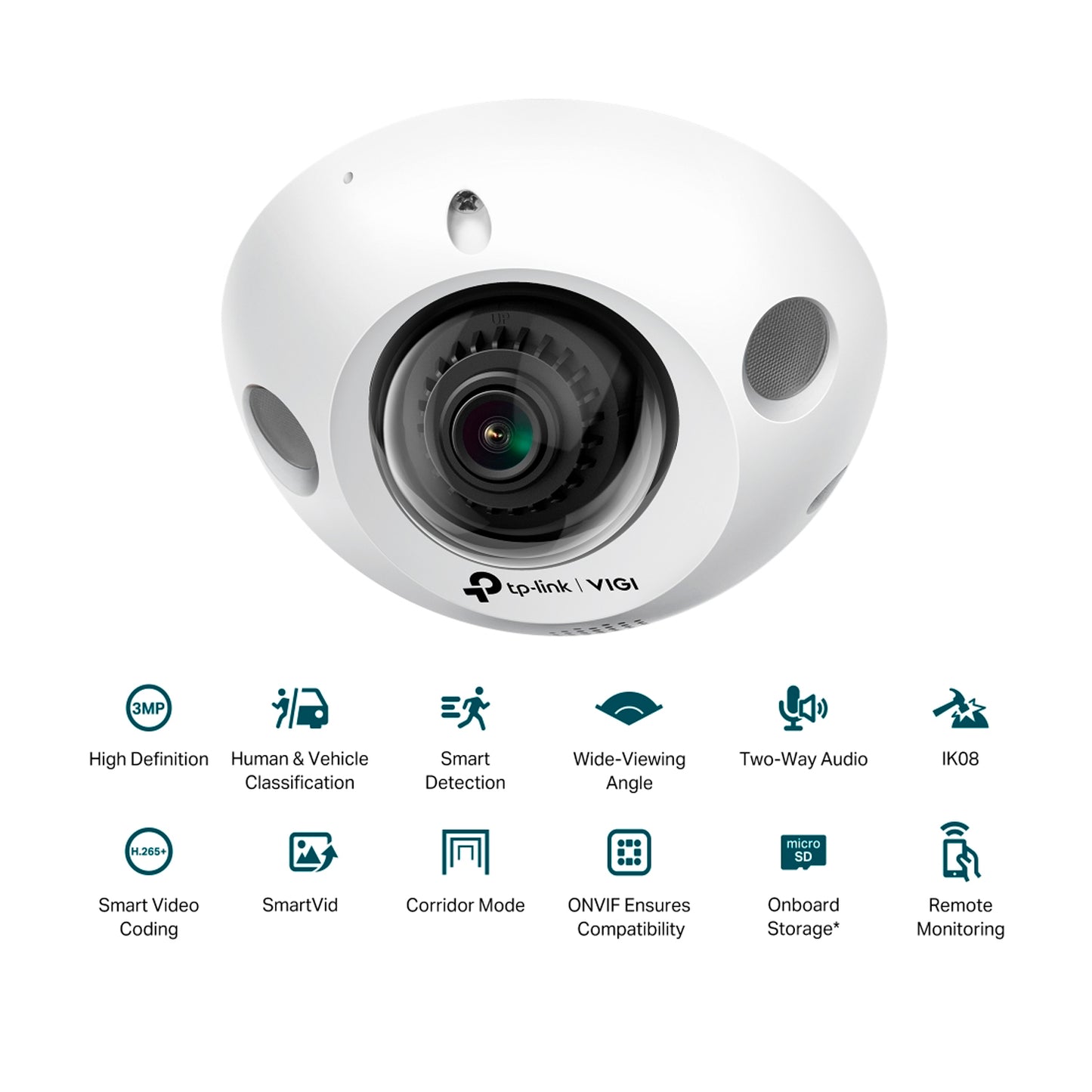 Cámara De seguridad Tp-link VIGI C230I Mini 2.8mm 3MP