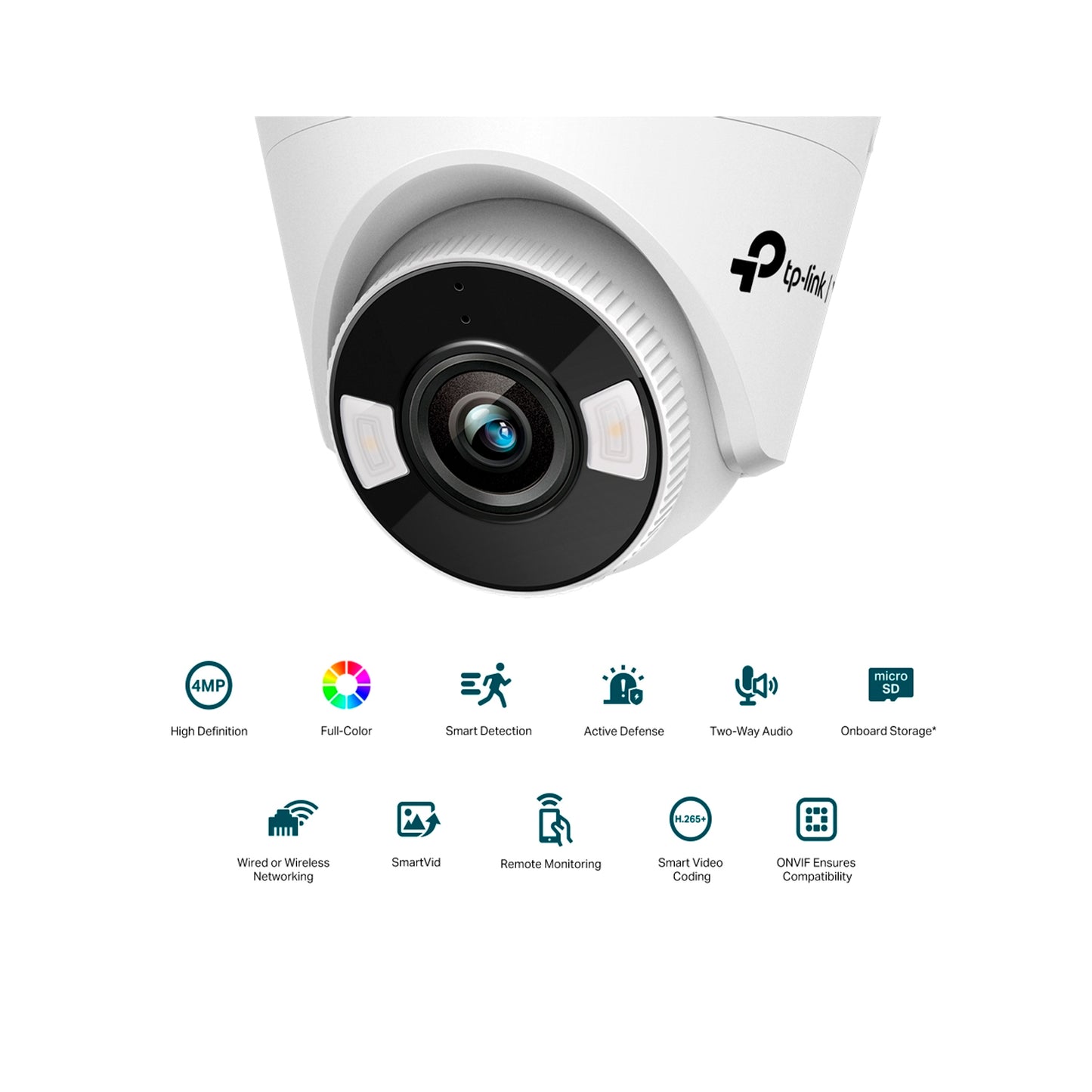 Vigi C440-w Cámara Seguridad 4mp Color De Noche Ip Tp Link