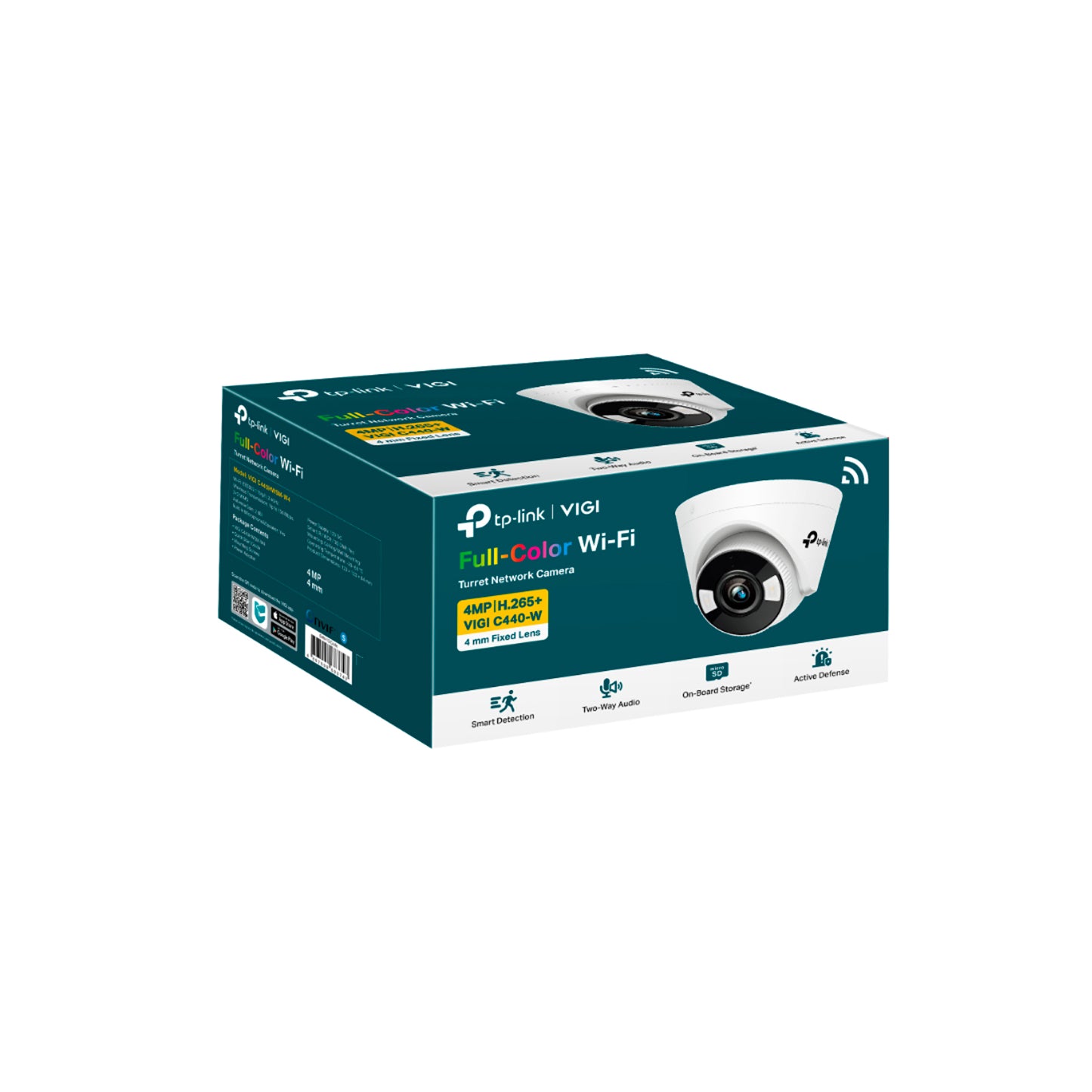 Vigi C440-w Cámara Seguridad 4mp Color De Noche Ip Tp Link