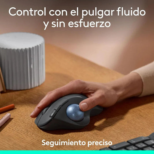 Mouse Logitech Ergo M575S Trackball Inalámbrico Mac Pc