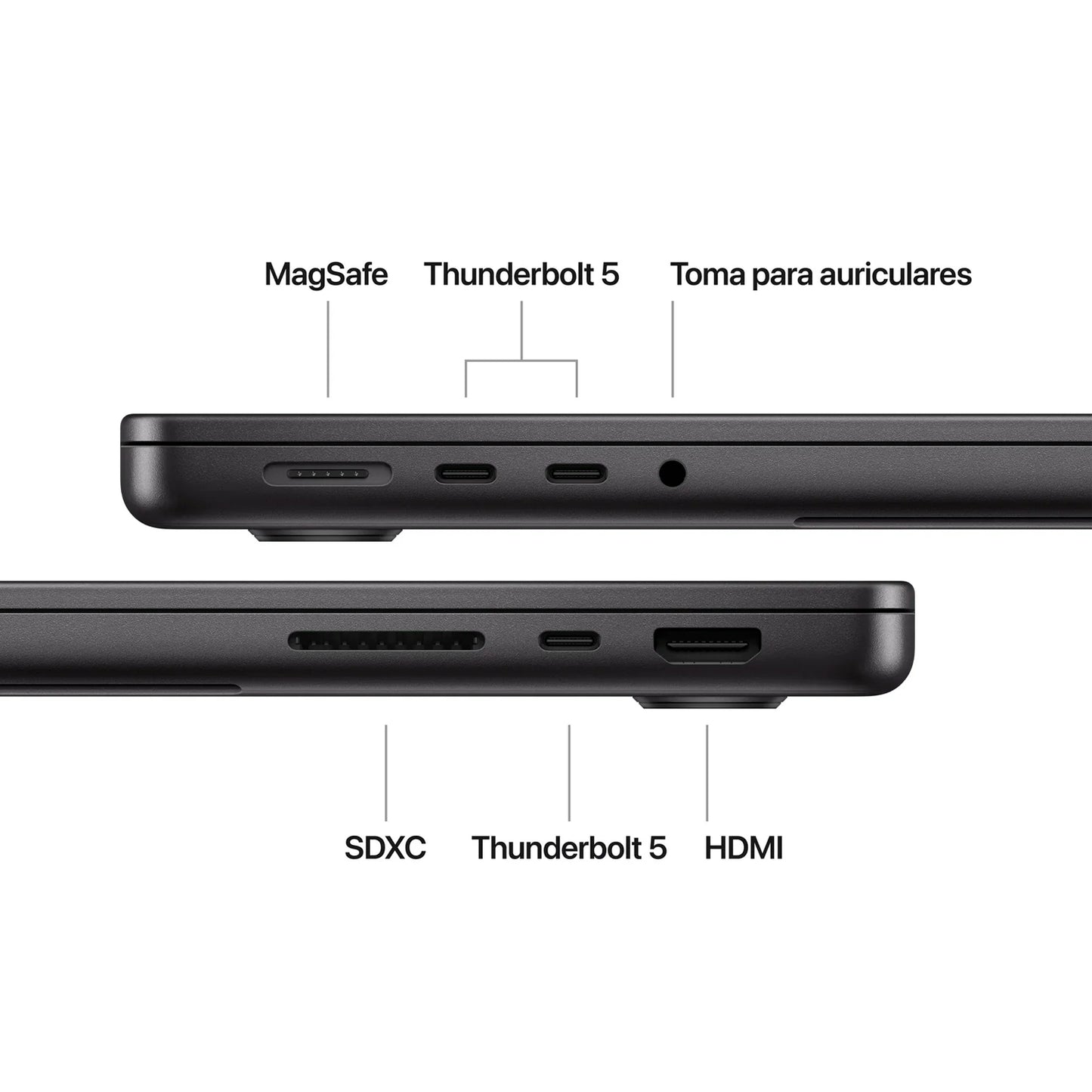 Portátil Apple MacBook Pro M4 64GB 1TB Retina 14 - Negro