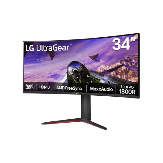 Monitor Gamer Curvo LG 34GP63A 34 AMD FreeSync QHD 160Hz 1ms