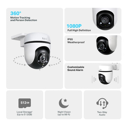 Cámaras Tapo C500 Vigilancia Wifi Tp-link X2 Fhd 360°