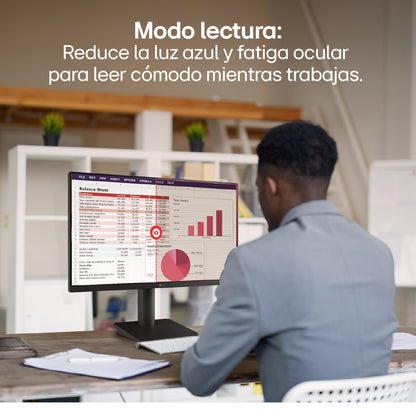 Monitor LG 25MS550 FHD 24,5 100Hz altavoces altura ajustable