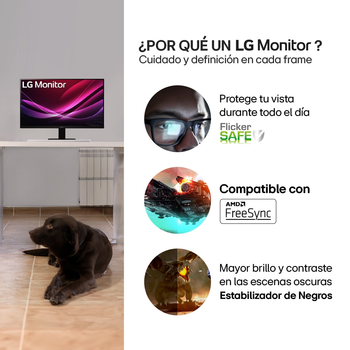 Monitor LG 24U411A-B IPS Full HD 120HZ 24" HDR10