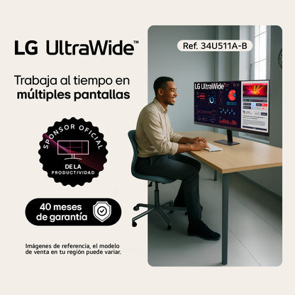 Monitor LG 34U511A UltraWide 34 WFHD IPS 100HZ