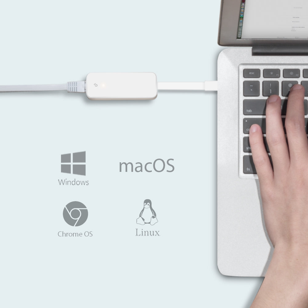 Tp-link, Adaptador De Red Usb C A Ethernet Gigabit, Ue300c