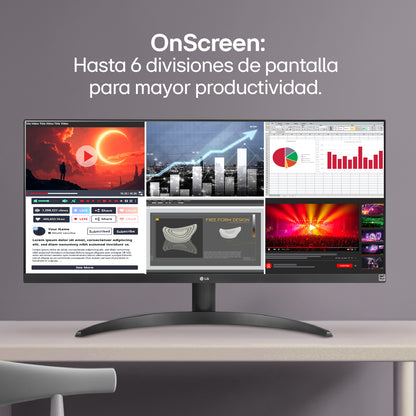 Monitor UltraWide LG 29WQ500-B 29” IPS FHD AMD FreeSync