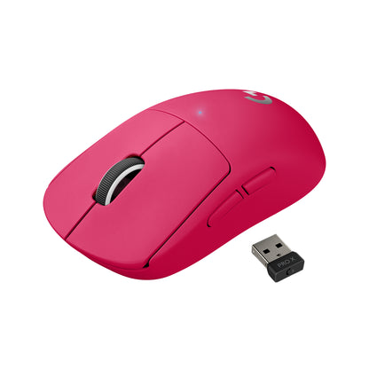 Mouse Logitech Gamer Inalámbrico Pro X SUPERLIGHT 2 Magenta