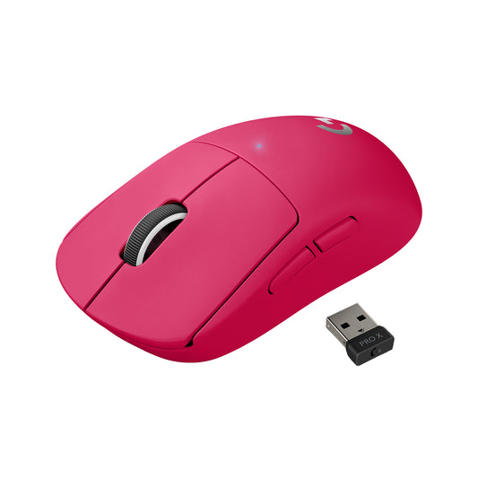 Mouse Logitech Gamer Inalámbrico Pro X SUPERLIGHT 2 Magenta