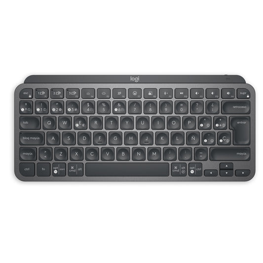 Teclado Logitech mx keys mini Bluetooth Win y Mac - grafito