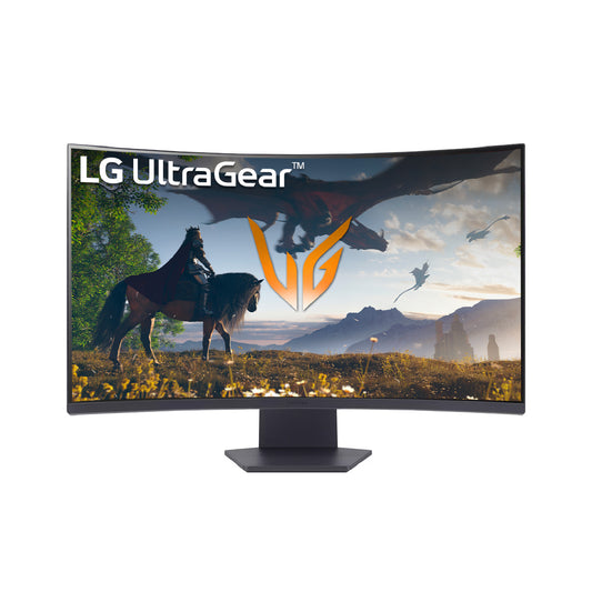 Monitor Gamer UltraGear LG 32” 32GS60QC-B QHD 180Hz 1ms
