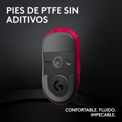 Mouse Logitech Gamer Inalámbrico Pro X SUPERLIGHT 2 Magenta