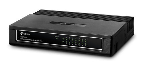 Tp-link Tl-sf1016d Switch Escritorio 16 Puertos 10/100 Mbps