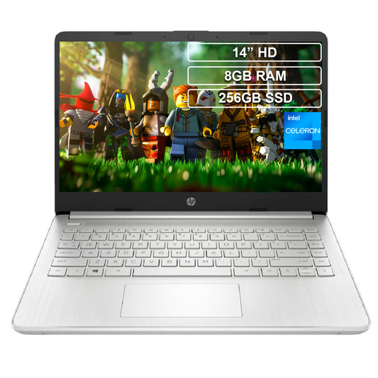 Portátil HP 14-dq0533la Celeron N4120 8GB 256GB HD 14