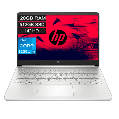 Laptop Hp 14-dq5016la Corei5 1235u 20gb 512gb 14 Plateado