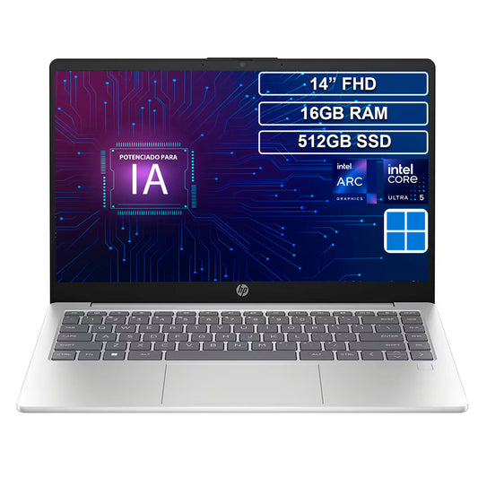 Portátil HP 14-ep1001la Core Ultra 5 125H 16GB 512GB Win 11