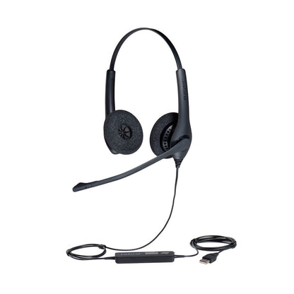 Diadema Jabra Biz 1500 Duo Estereo USB-C/A - Negro