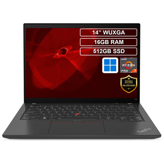 Portátil Lenovo Thinkpad T14 Ryzen 7 Pro 6850U 16GB 512GB 14