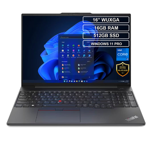 Portátil ThinkPad E16 Lenovo Core i7 1355U 16GB 512GB Win11