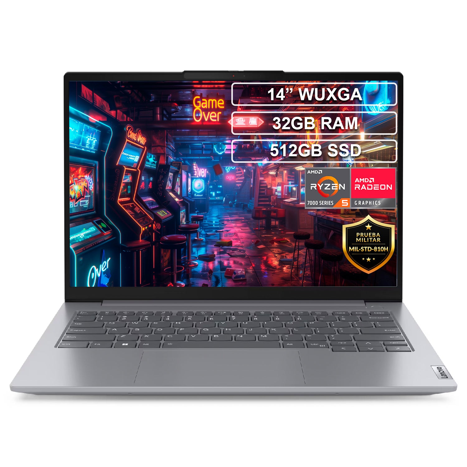 Portátil Lenovo Thinkbook 14 G6 Ryzen 5 7430U 32GB 512GB IPS