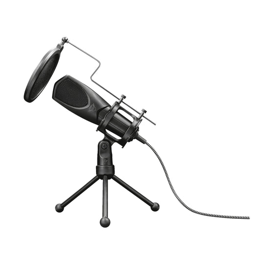 Micrófono Trust GXT 232 Mantis Con Soporte Usb Streaming