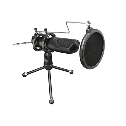 Micrófono Trust GXT 232 Mantis Con Soporte Usb Streaming