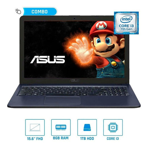 Portatil Asus X543ua Intel Core I3 1 Tb 8 Gb 15,6 Hd Endless