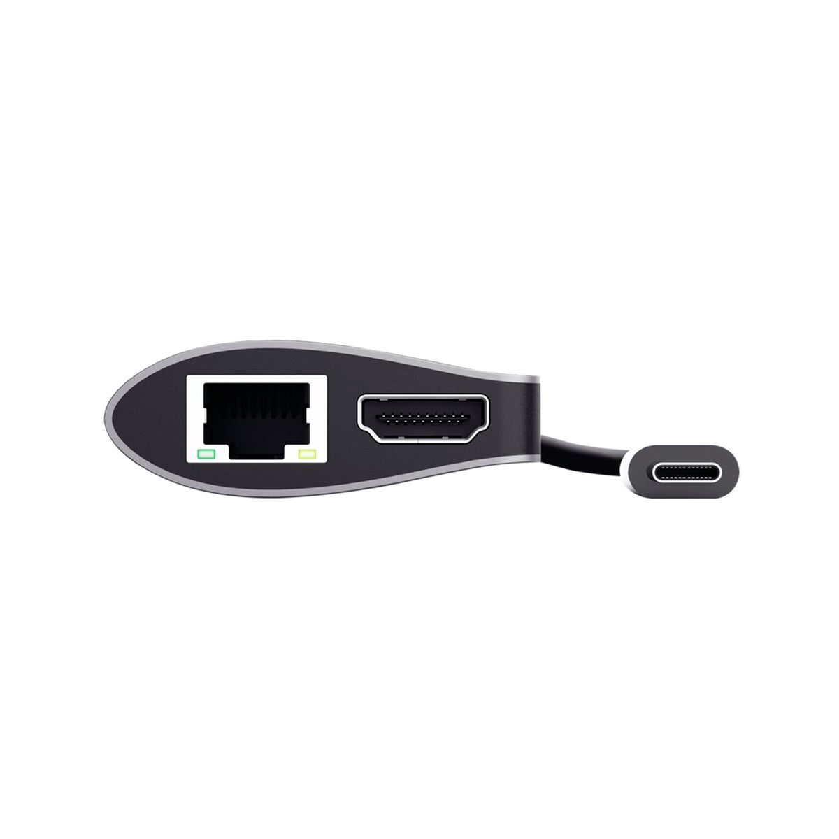 Adaptador Hub Trust Dalyx Multipuerto USB Tipo-C 7 en 1