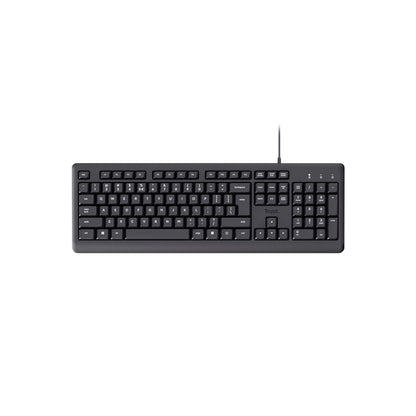 Teclado Trust Primo Alámbrico con Teclas Silenciosas