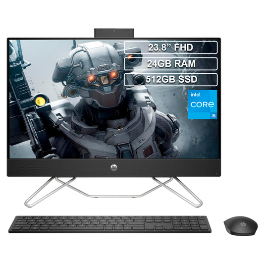 Todo en uno Aio HP 24-cb1028la Core i5 1235U 24GB 512GB FHD