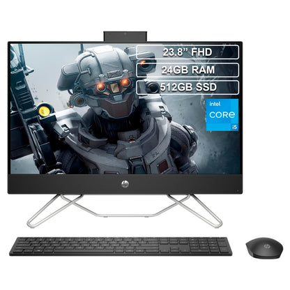 Todo en uno Aio HP 24-cb1028la Core i5 1235U 24GB 512GB FHD