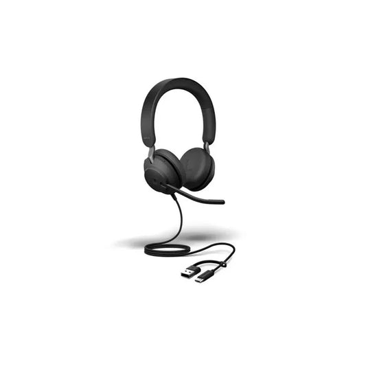 Diadema Jabra Evolve2 40 SE Estéreo USB-C/A - Negro