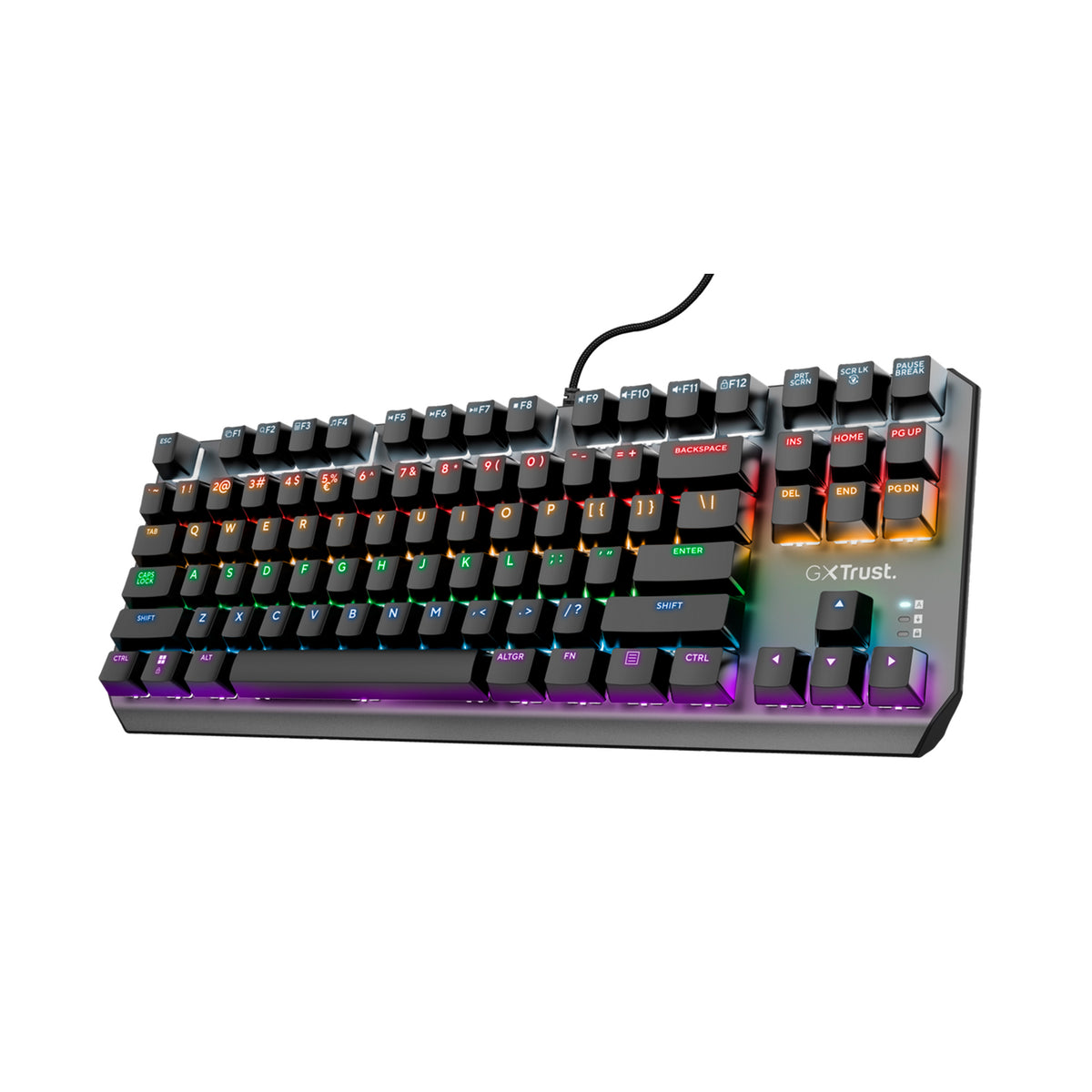 Teclado Gamer Trust GXT 834 Callaz TKL Mecanico RGB