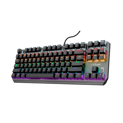 Teclado Gamer Trust GXT 834 Callaz TKL Mecanico RGB