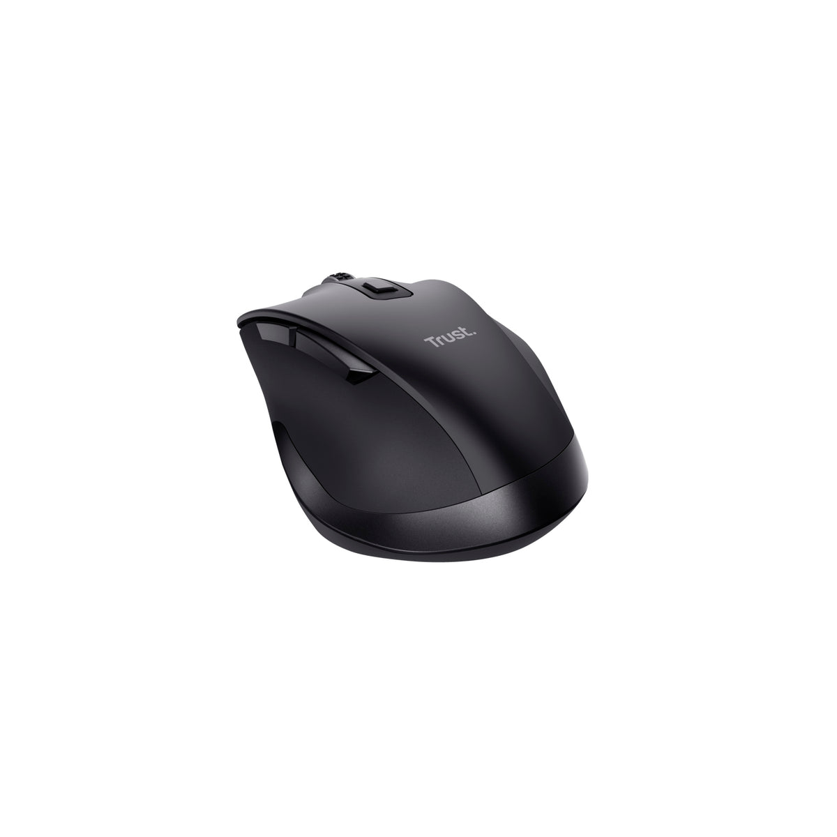 Mouse Trust Fyda Ergonómico Inalámbrico - Negro