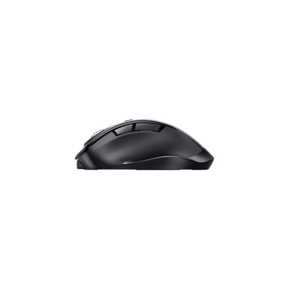 Mouse Trust Fyda Ergonómico Inalámbrico - Negro