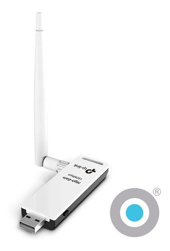Adaptador De Red Rompemuros Wifi Usb Tl-wn722n Tp-link