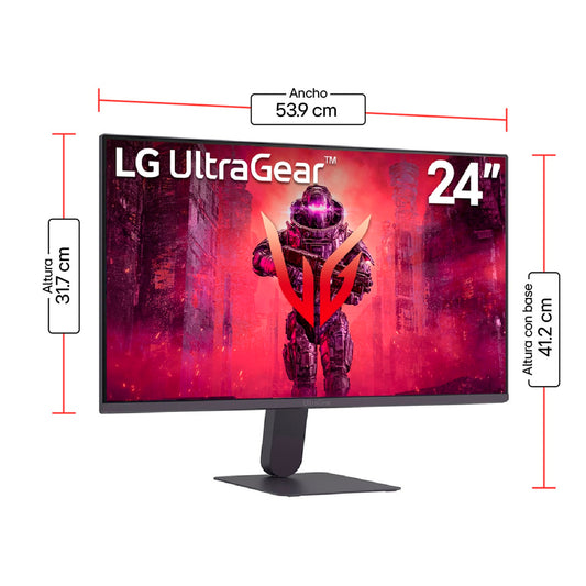 Monitor Gamer UltraGear LG 24G411A 24 FHD IPS 144Hz 1ms