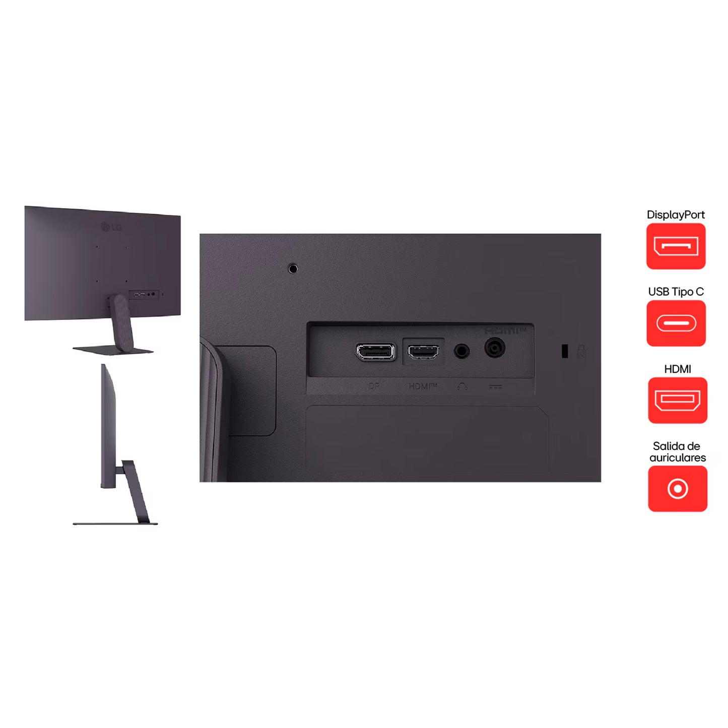 Monitor Gamer UltraGear LG 24G411A 24 FHD IPS 144Hz 1ms